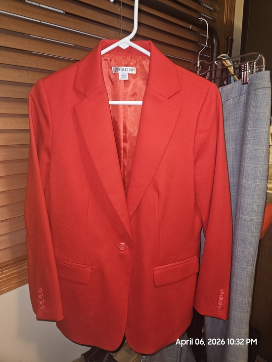Pendleton Jackets & Blazers - Pendleton Red Women's Blazer